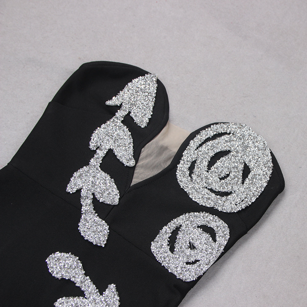 Aurica Bandage Maxi Dress